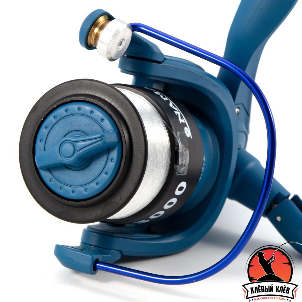 Катушка безынерционная Namazu Carbon CB3000WL, 3+1 подш., пласт. шпуля+леска