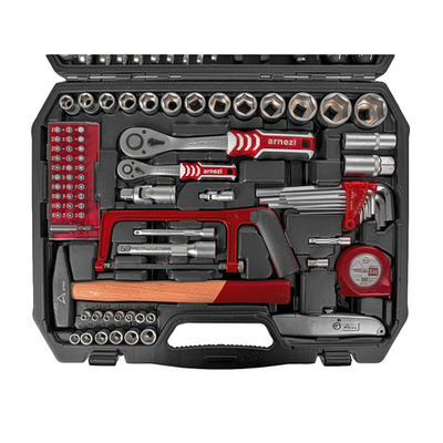 Набор инструментов 101 пр. 1/4"DR, 1/2"DR ARNEZI R0900101