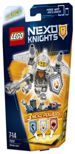 LEGO Nexo Knights: Ланс — Абсолютная сила 70337 — Ultimate Lance — Лего Нексо Рыцари