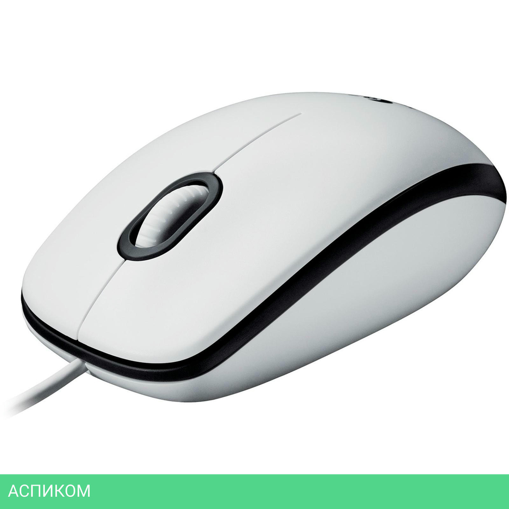 Mышь Logitech M100 белый (910-006764)