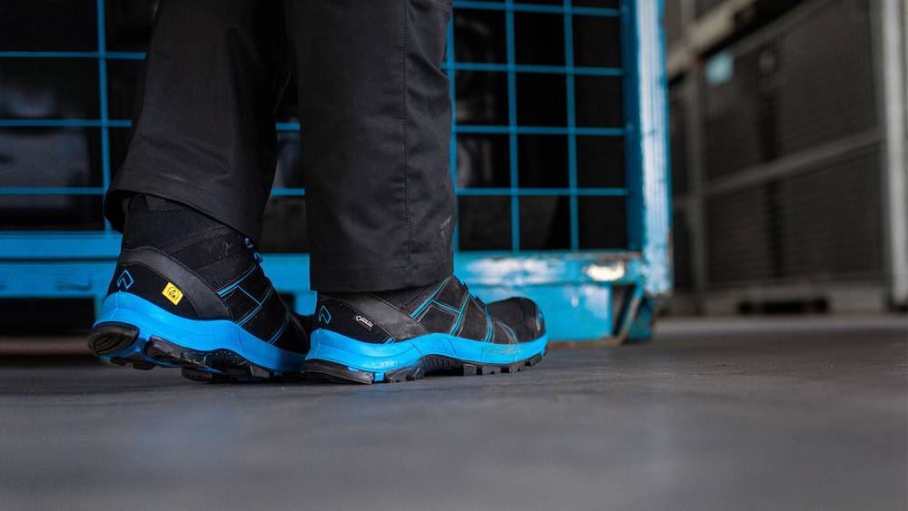 Ботинки Haix  Black Eagle Safety 40.1 mid/black-blue