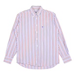 Белая рубашка Barbour в разноцветную полоску, M