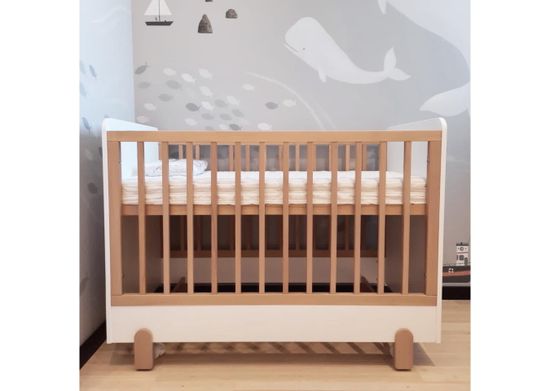 Кроватка Ice-cream 60*120 см (белый)