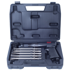 Пневмозубило 10 мм, 3200 уд/мин, с набором насадок MIGHTY SEVEN (M7) SC-0617C