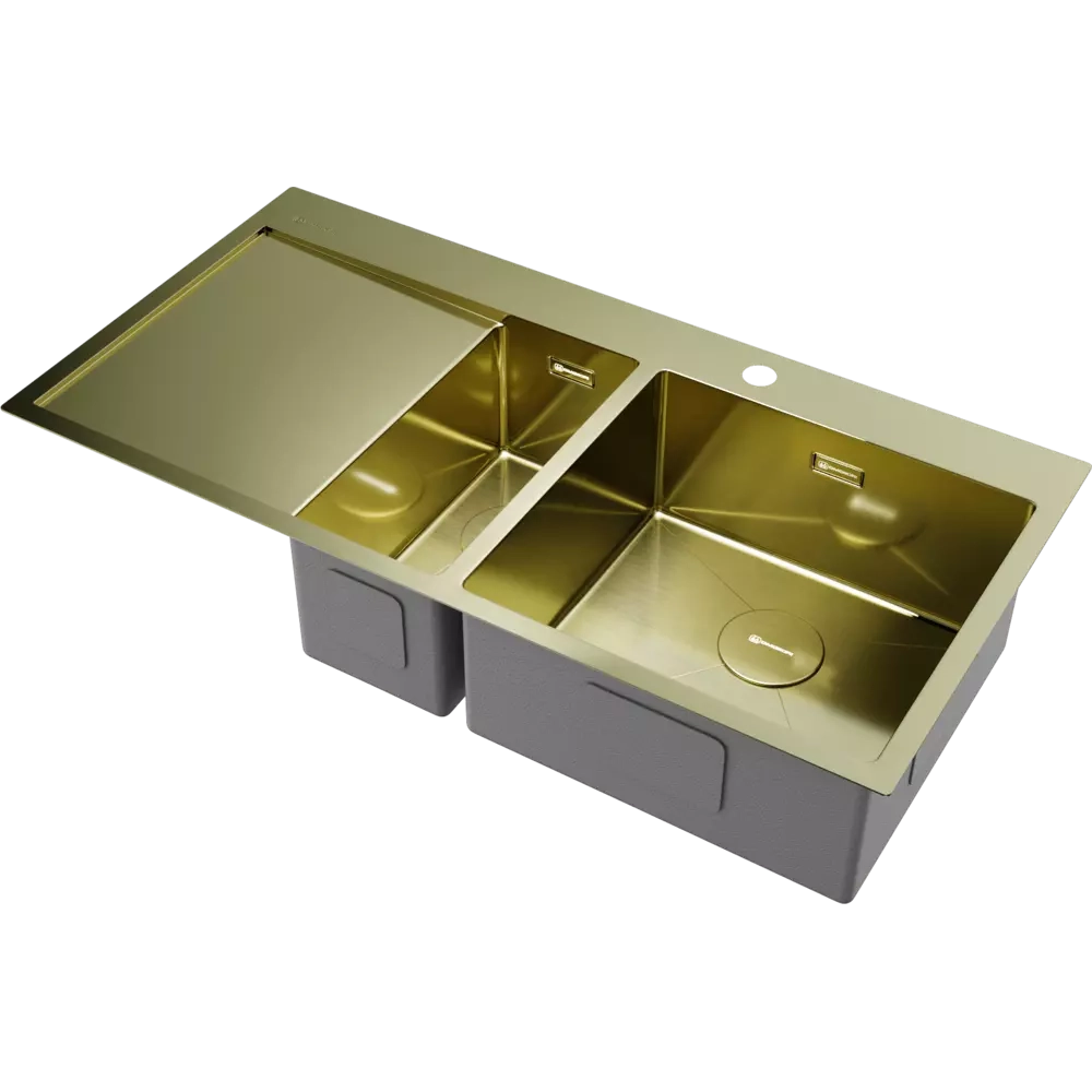 Кухонная мойка Omoikiri Akisame 100-2-LG-R