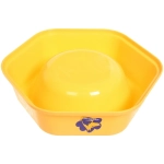 Миска пластиковая «МУРОЧКИН», цвет лимонный, 19,56см /450мл