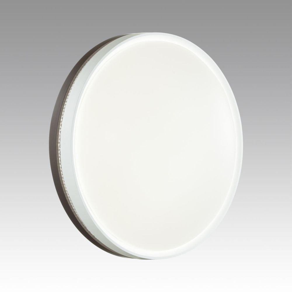 7668/DL COLOR SN 152 Светильник пластик/белый/темно-коричневый LED 48Вт 4000К D415 IP43 NOHAVA BROWN