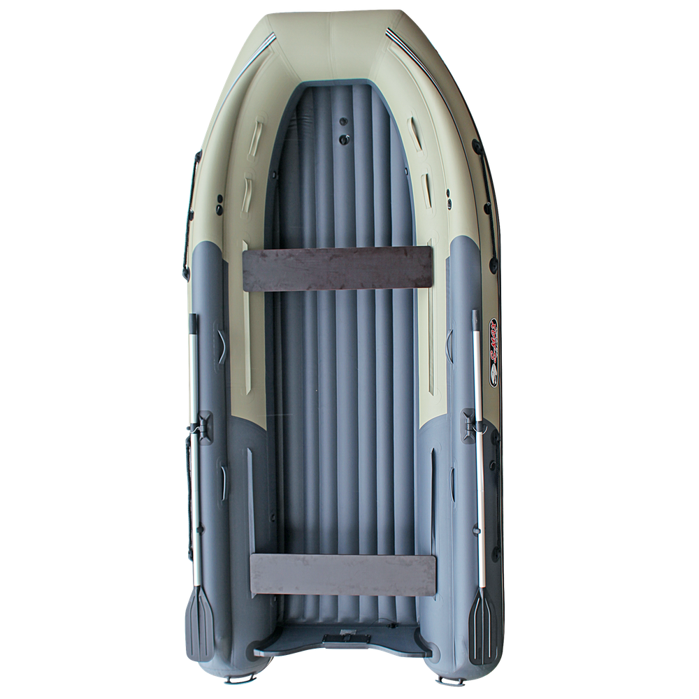Лодка ПВХ Angler Reef Тритон S-Max 370FiND с интегрированным фальшбортом