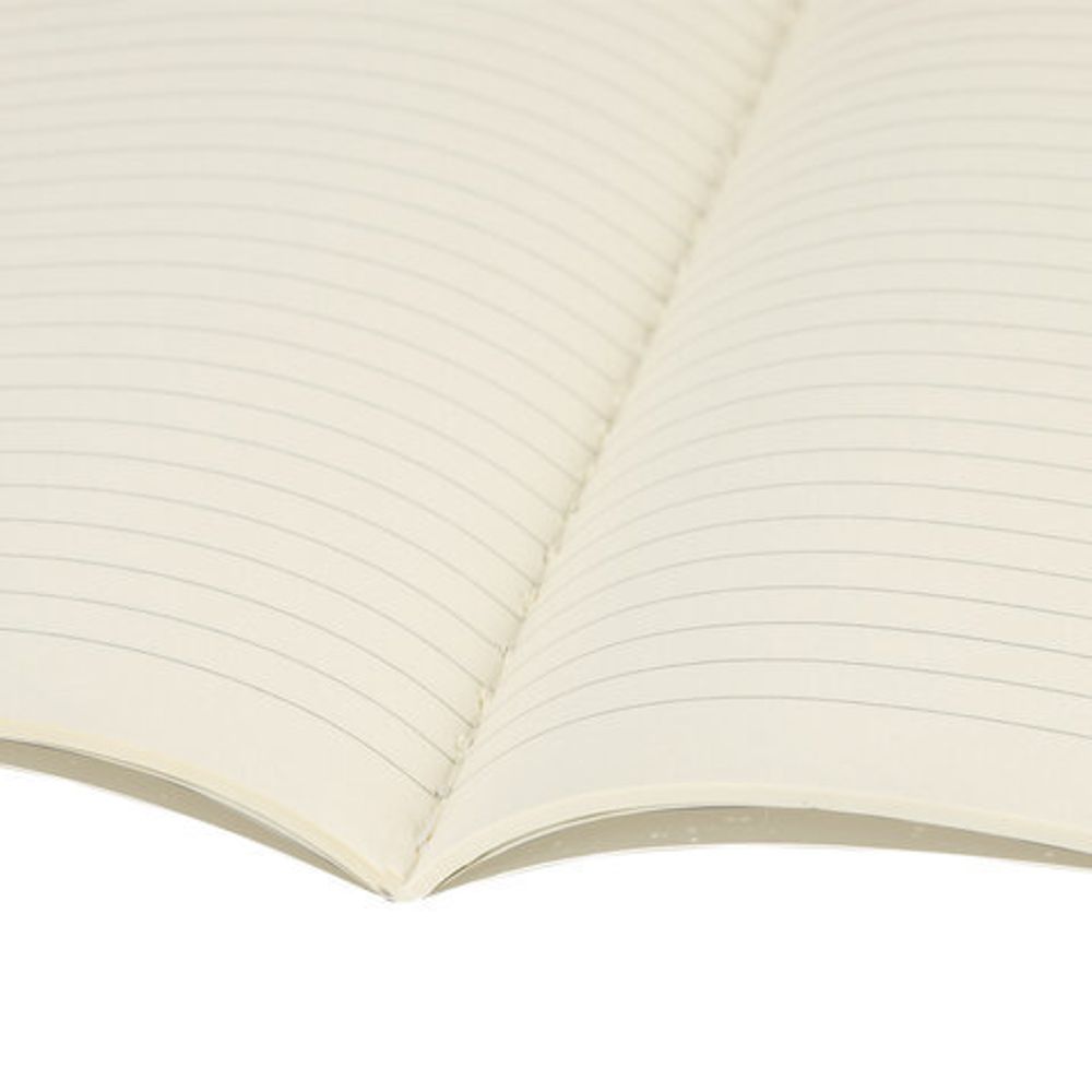 Тетрадь 40 л. в линию обложка SoftTouch, бежевая бумага 70 г/м2, сшивка, А5 (147х210 мм), МАКИ, BRAUBERG, 403796