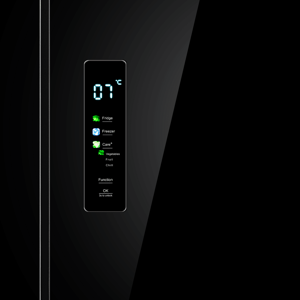 Холодильник-морозильник с инвертором MAUNFELD MFF192NFB Inverter