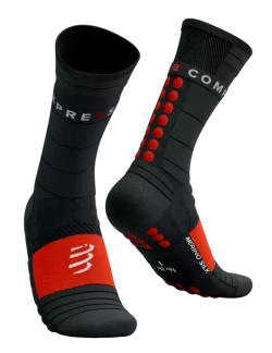 Носки Pro Racing Winter Run Black/High Risk Red