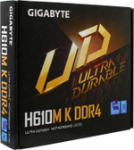 Мат. плата GIGABYTE H610M K DDR4 LGA1700 MicroATX 2DDR4