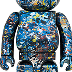 Дизайнерские игрушки BE@RBRICK Jackson Pollock, 2225900-607987200