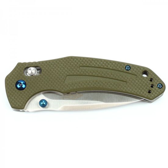 Складной нож Firebird by Ganzo F7611-GR зеленый c клинком из стали 440C, рукоять G10