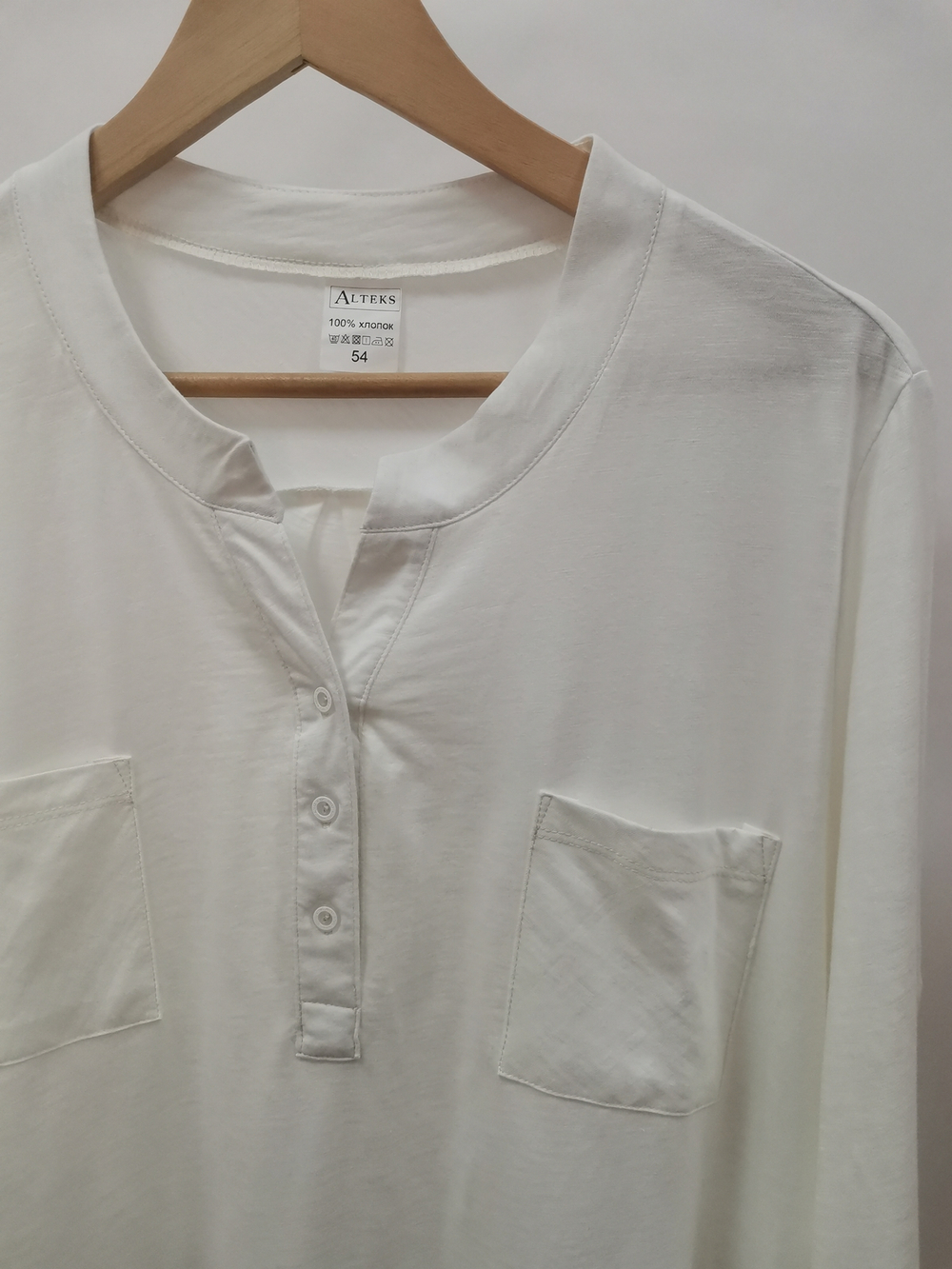 Блузка БЛ-131/фламли-молочный