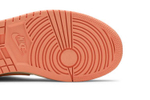 Кроссовки Jordan Air Jordan 1 Mid "Apricot Orange" (Женская размерная сетка)