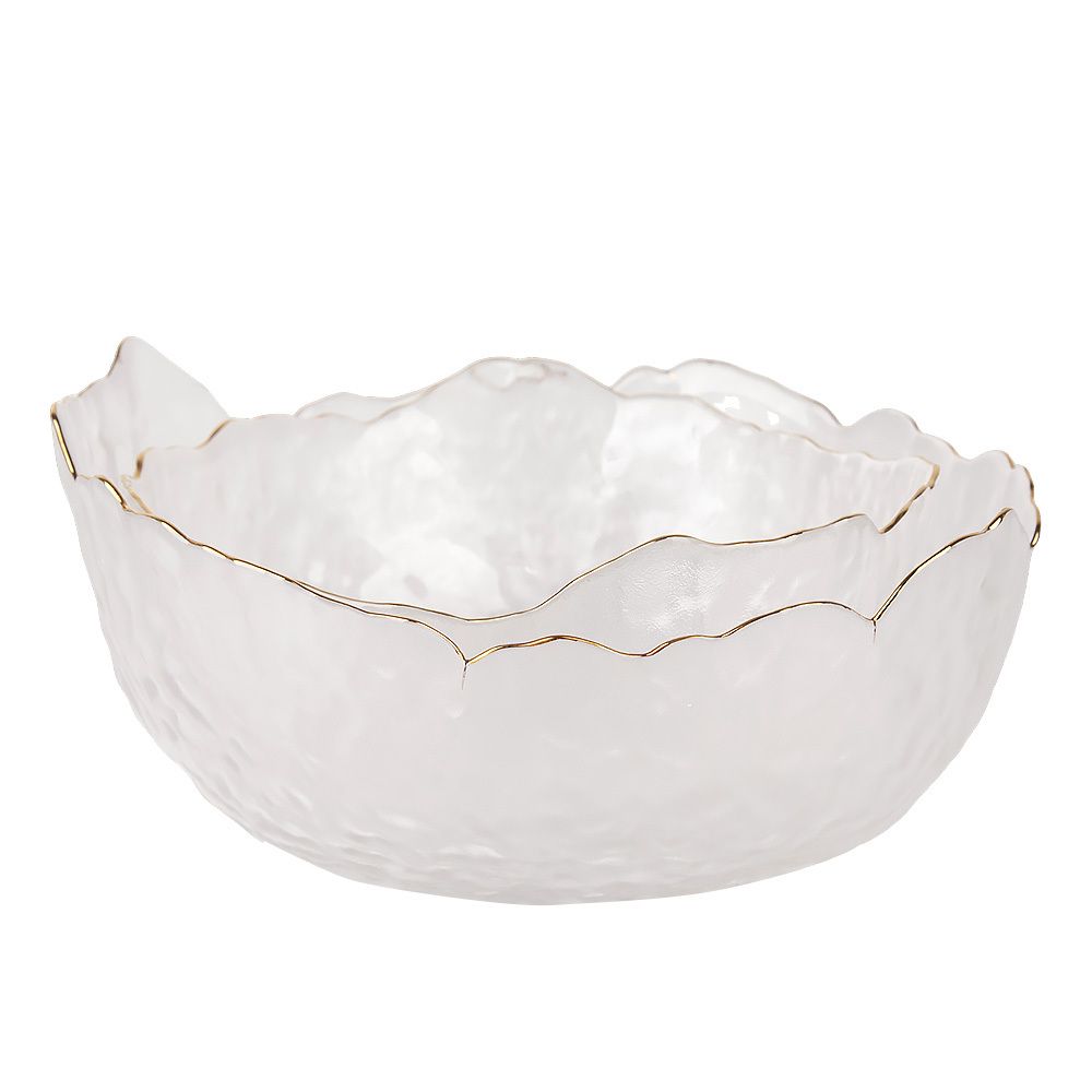 Салатник, набор 2шт. "Frost" (белый) d=24/19 см (транспортная упаковка)