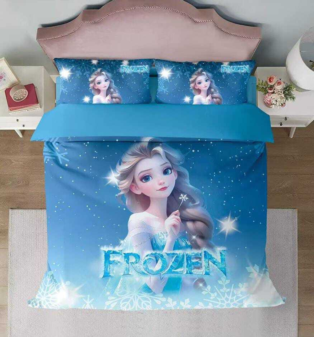 Комплект Полуторка  Принцесса Синий