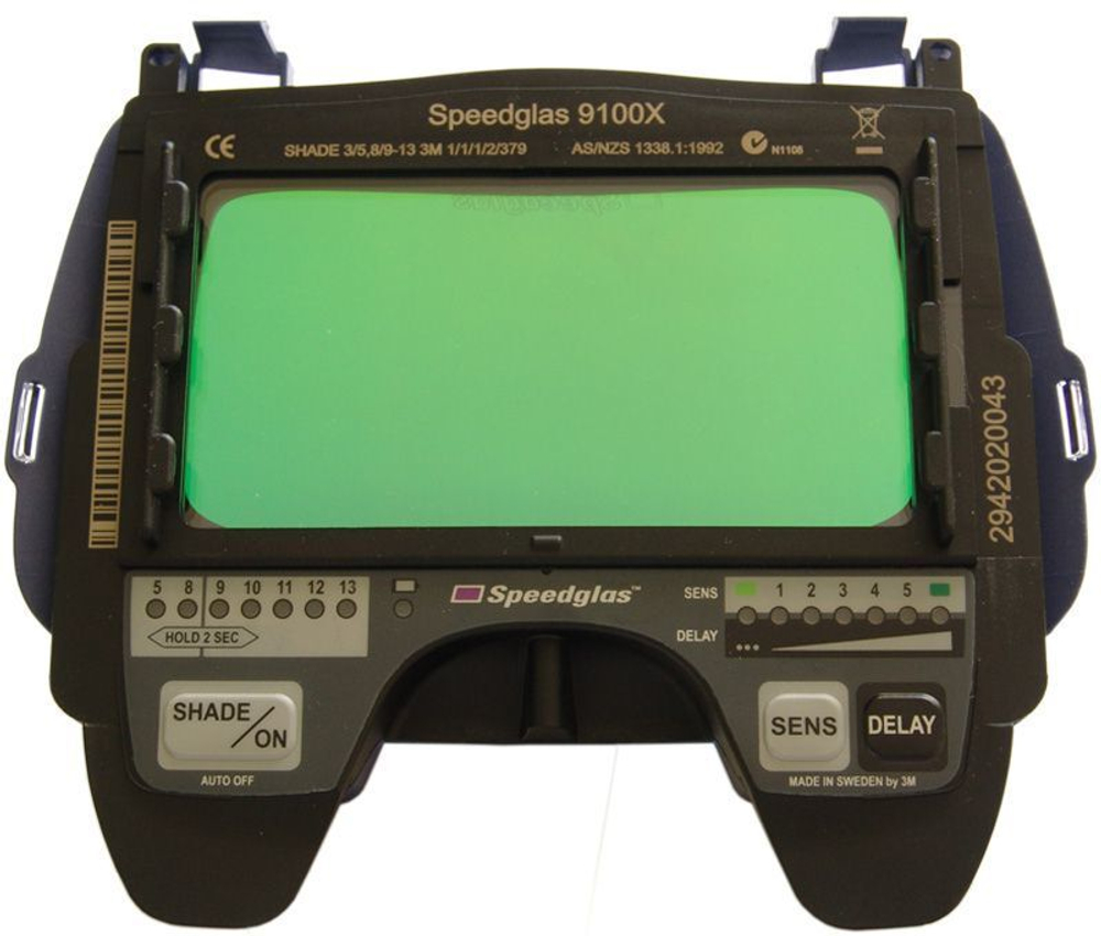 Щиток защитный лицевой сварщика 9100 FX AIR со светофильтром9100X и блоком ADFLO (547715)