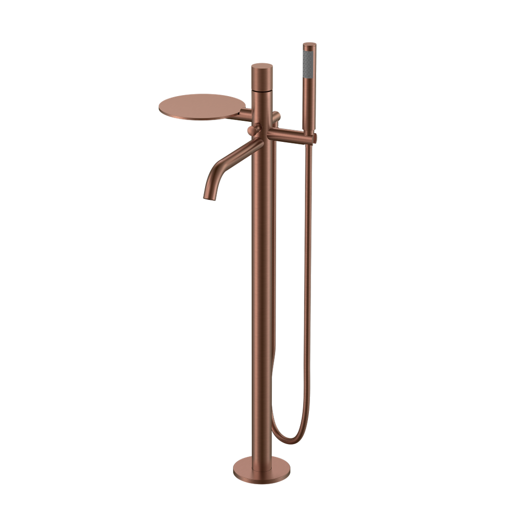 Смеситель STICK напольный BRUSHED BRONZE ручка TOUCH