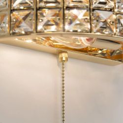 Citilux Портал CL324302 Бра хрустальное с выключателем Золото