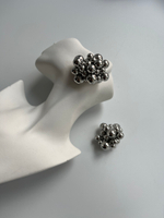 Серьги BALL SILVER
