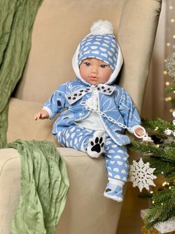 Кукла Marina and Pau 45 cм TEO в пакете (M850K)