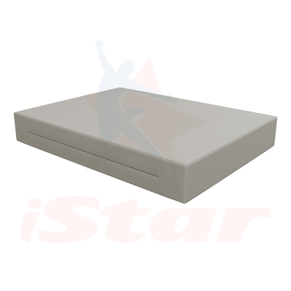 Мат "Зона приземления" - чехол белый хлопок - наполнение поролон - 2x1.5x0.3м