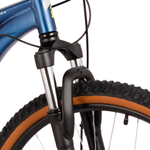 Велосипед 27.5" FOXX  MERIDIAN р.16" алюминий, синий