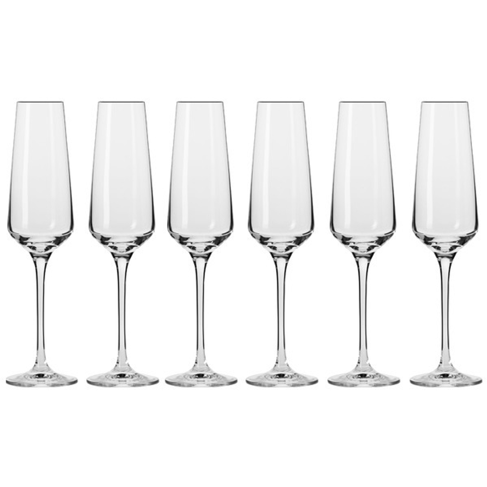 Набор фужеров для шампанского 6шт 180мл Krosno Авангард