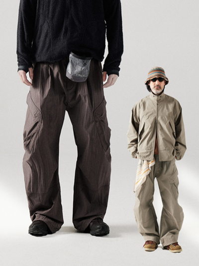 Брюки Nothomme Blue Outdoor Water Repellent Adjustable drawstring Pants