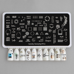 Пластина Swanky Stamping 111