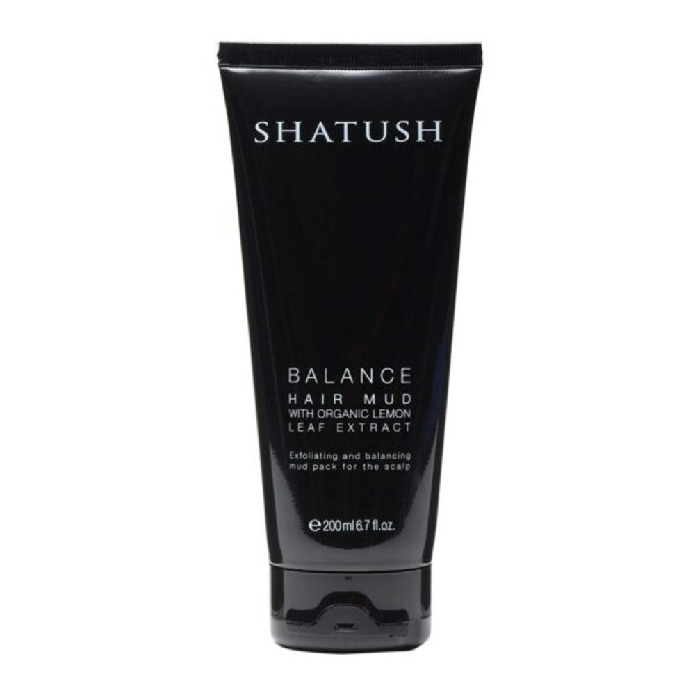 ГРЯЗЬ ДЛЯ ВОЛОС БАЛАНСИРУЮЩАЯ С ЭКСТРАКТОМ ЛИСТЬЕВ ЛИМОНА SHATUSH 200 мл.