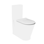 Сиденье PLAZA Modern для подвесного унитаза, белое глянцевое PLMR.seat.02\WHT