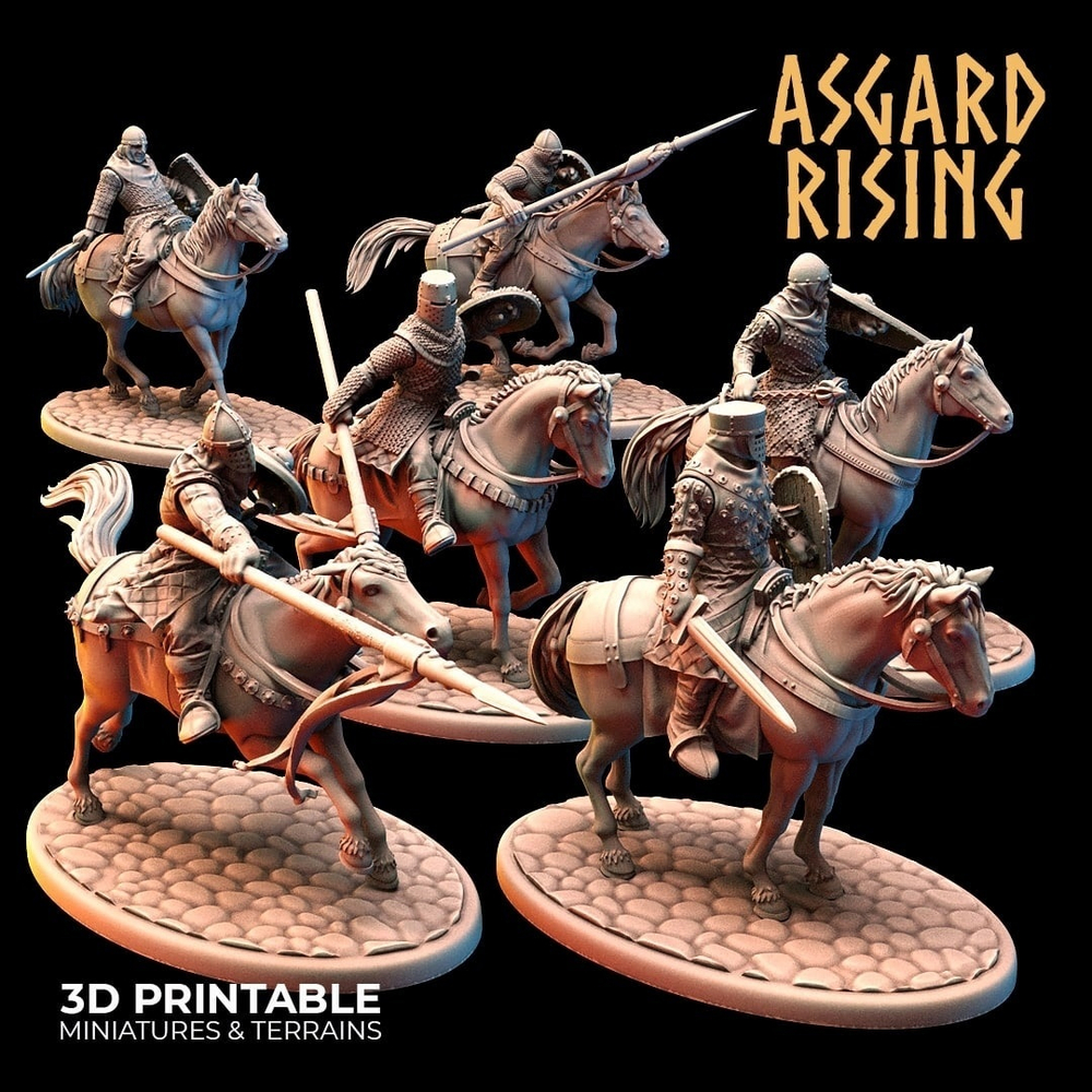 Bretonnian Shock Cavalry 3