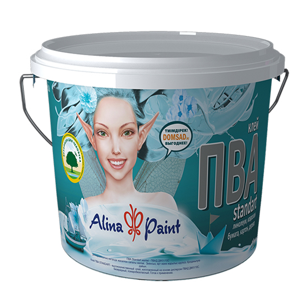 КЛЕЙ ПВА ALINA PAINT STANDART 10КГ