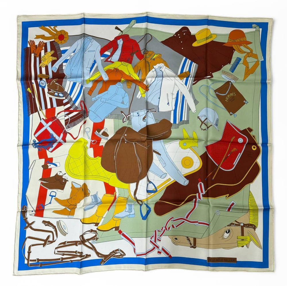 Платок Hermes 90х90 см, арт. 483335394