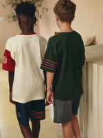 Пижама для мальчика Next 226-235, 2 шт., Молочный, Зеленый