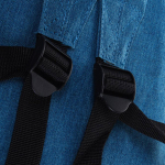 Рюкзак городской 40*29*11см, 1 отделение, 1 карман, светло-синий