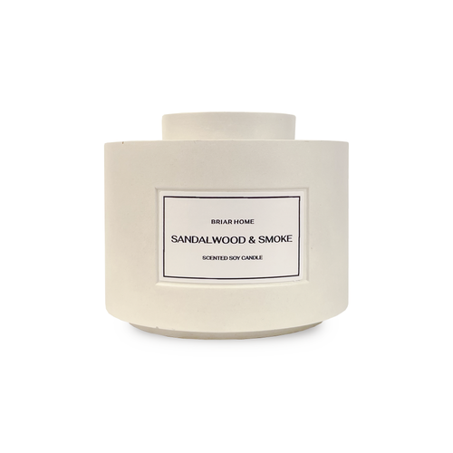 Ароматическая свеча Sandal wood & smoke BRIAR HOME