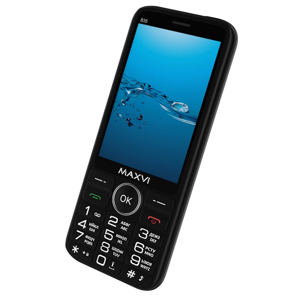 Сотовый телефон Maxvi B35 Black