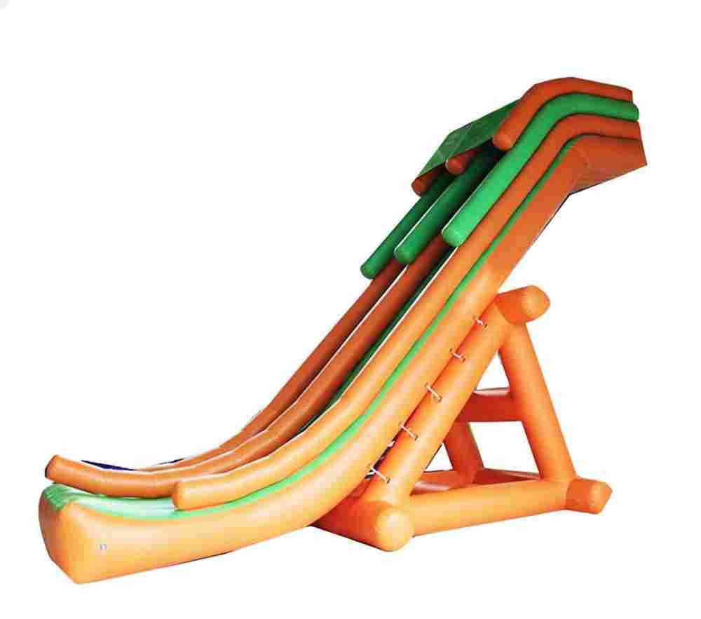 Водная горка «Мандаринка» для вышки (опоры), 9×4×5 м