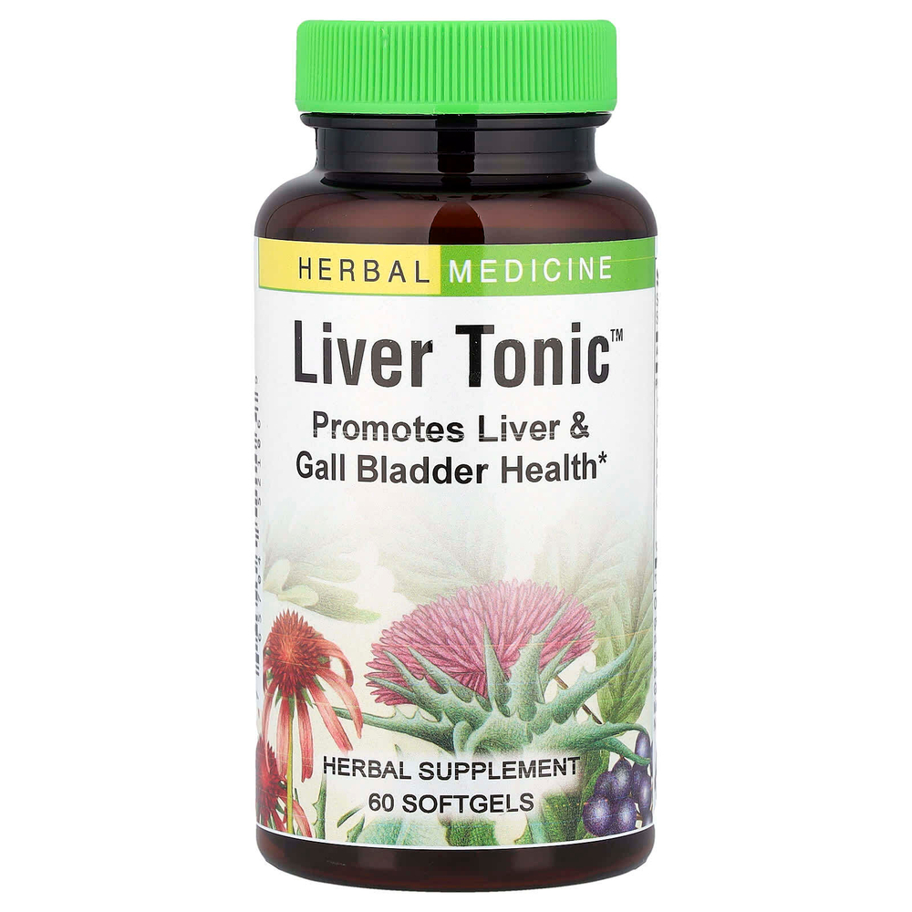 Herbs Etc., Liver Tonic™, 60 капсул
