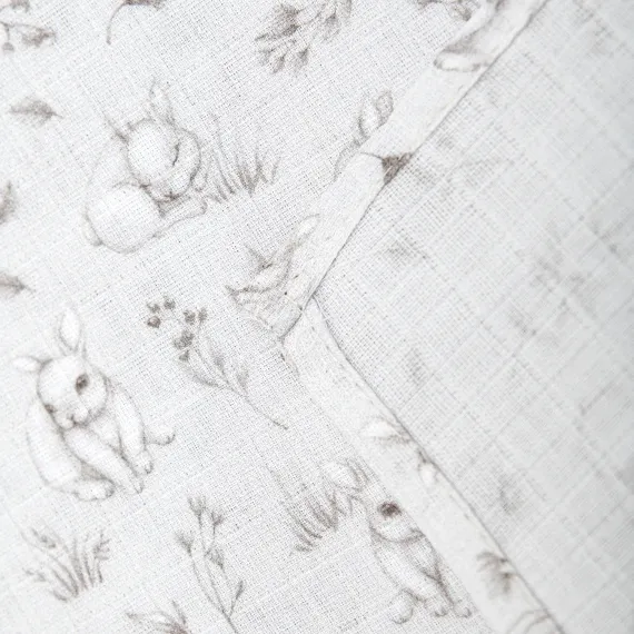 Набор муслиновых пеленок Lollycottons Кролик Лаппин, Голубой