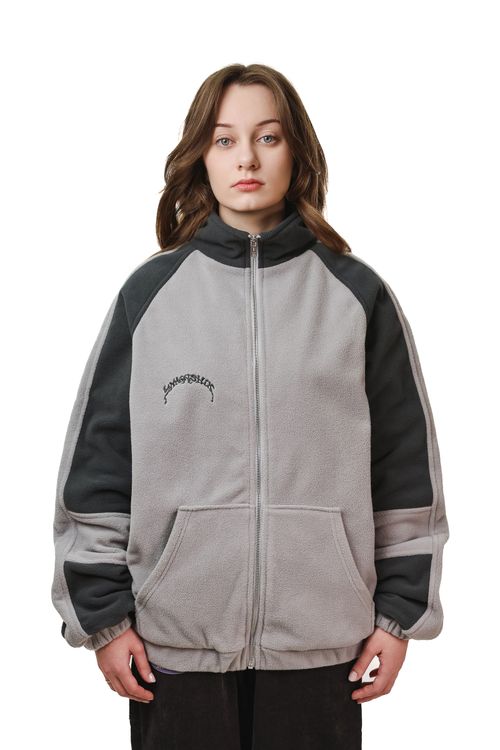 Толстовка Ymkashix Turbo fleece Zip серая