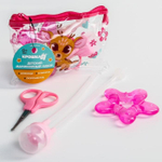 3893564 Маникюрный набор для самых маленьких «Для малышки», 3 предмета (ножнички+щипчики+прорезывате