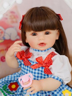 Кукла Реборн виниловая LifeReborn 55см (LR-010)