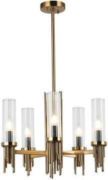 Люстра на штанге 5*Е14 2170/05/05P бронза Graff Stilfort