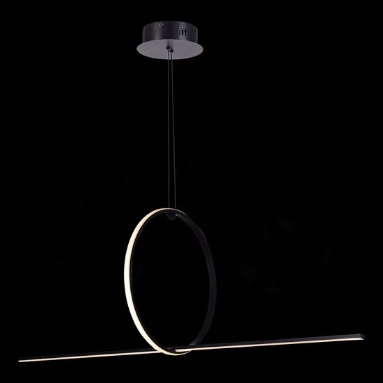 SL6113.413.01 Светильник подвесной ST-Luce Черный LED 1*35W 3000K GAIA