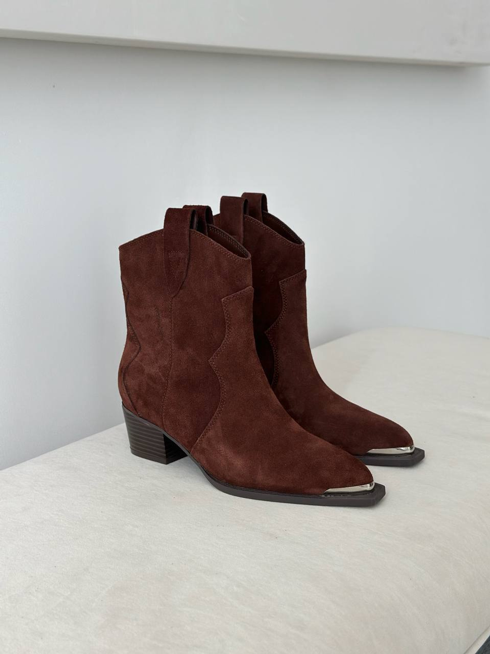 Казаки из натуральной замши